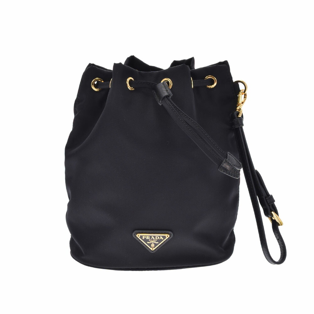 Prada Nylon Pouch Black